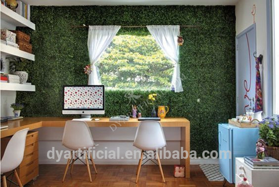 ファッショナブルな人工グリーン植物壁用ホテルインテリア-人工芝問屋・仕入れ・卸・卸売り