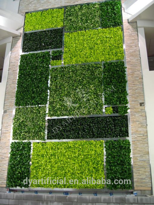 エバーグリーン人工グリーン植物壁用屋内&屋外の装飾-人工芝問屋・仕入れ・卸・卸売り