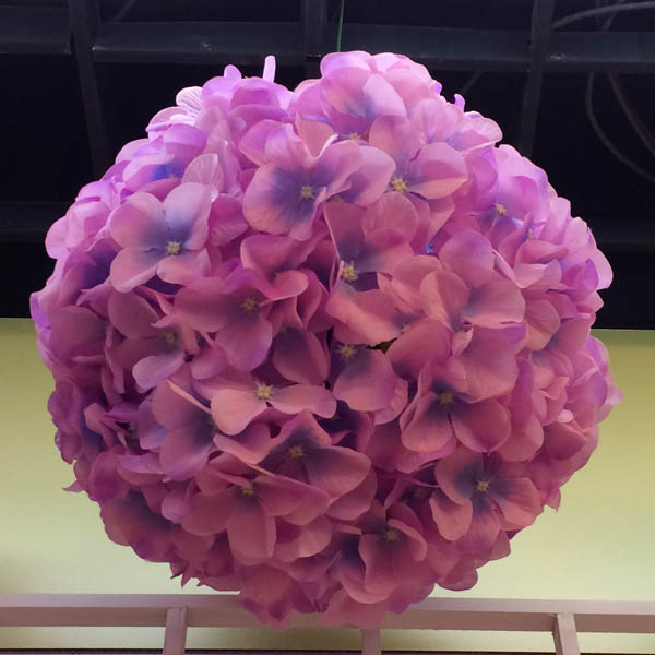 ホーム ガーデン装飾ウェディングフラワーボール シルク アジサイ の花人工-造花問屋・仕入れ・卸・卸売り
