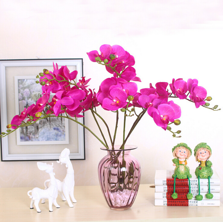 高品質卸売人工蘭の花造花蘭-造花問屋・仕入れ・卸・卸売り