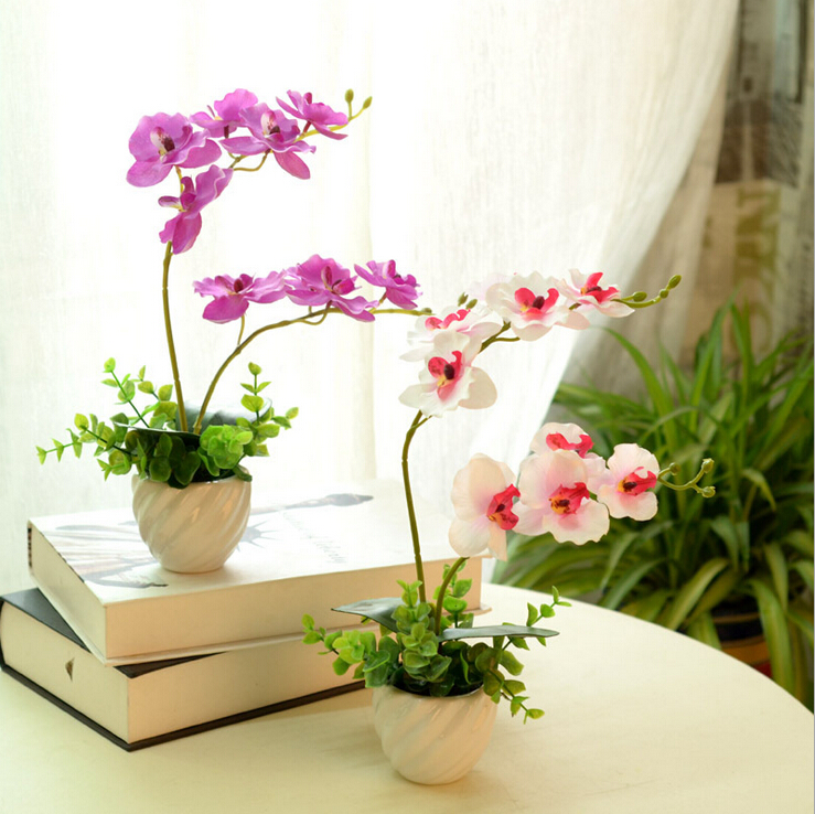 新しいデザイン造花蘭蘭の花タイ-造花問屋・仕入れ・卸・卸売り