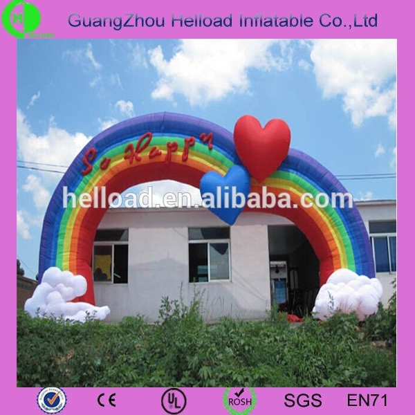 中国面白い安いインフレータブル虹のアーチ-アーチ、あずまや、パーゴラ、および橋問屋・仕入れ・卸・卸売り