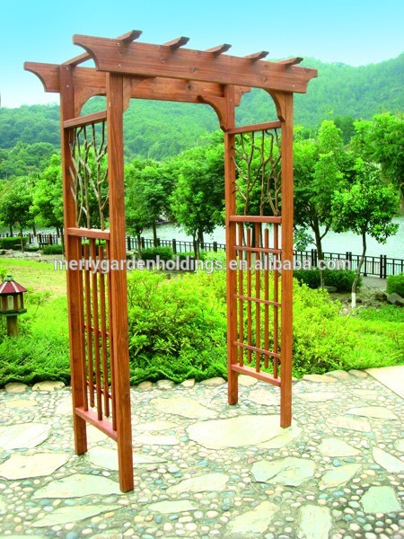 庭の装飾的なアーバとアーチ/木製格子fardenアーバ-アーチ、あずまや、パーゴラ、および橋問屋・仕入れ・卸・卸売り
