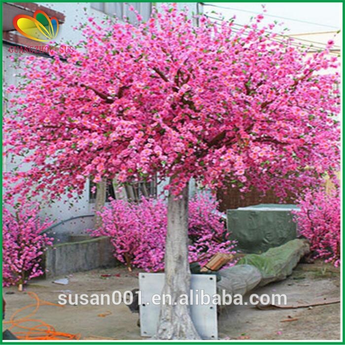 ピンク人工桜の木のための結婚式の装飾-人工樹木問屋・仕入れ・卸・卸売り