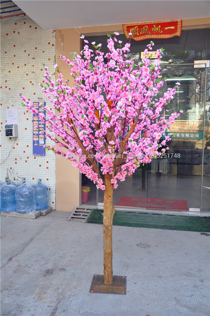 結婚式の装飾のプラスチック人工的な桜の木の/偽桜の花のツリー/造花のツリー発売-人工樹木問屋・仕入れ・卸・卸売り