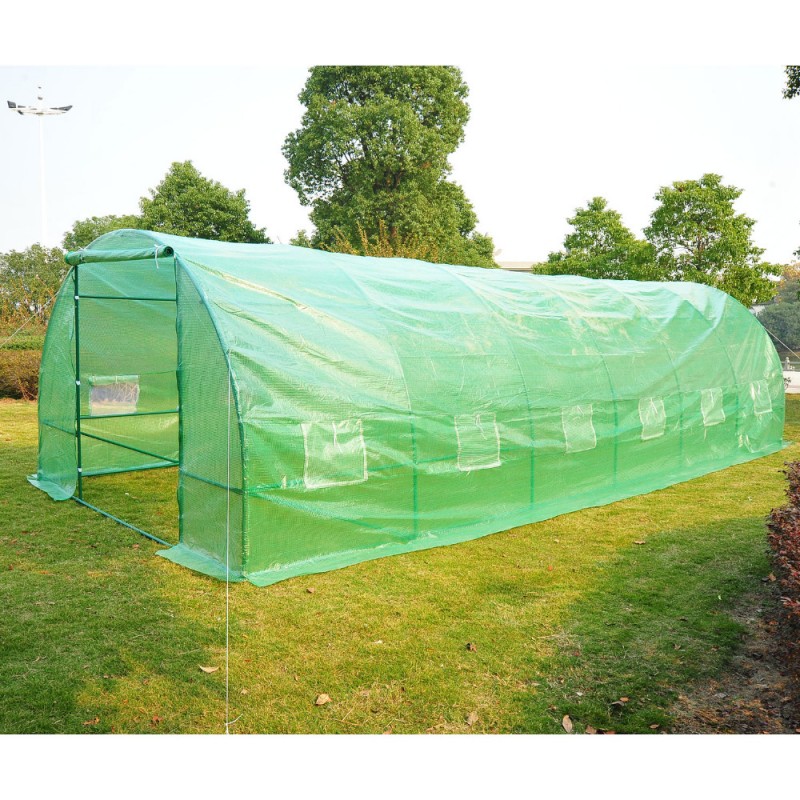 Outsunny 'x' × 7 '大ポータブルウォークイン農業ガーデン温室-温室問屋・仕入れ・卸・卸売り