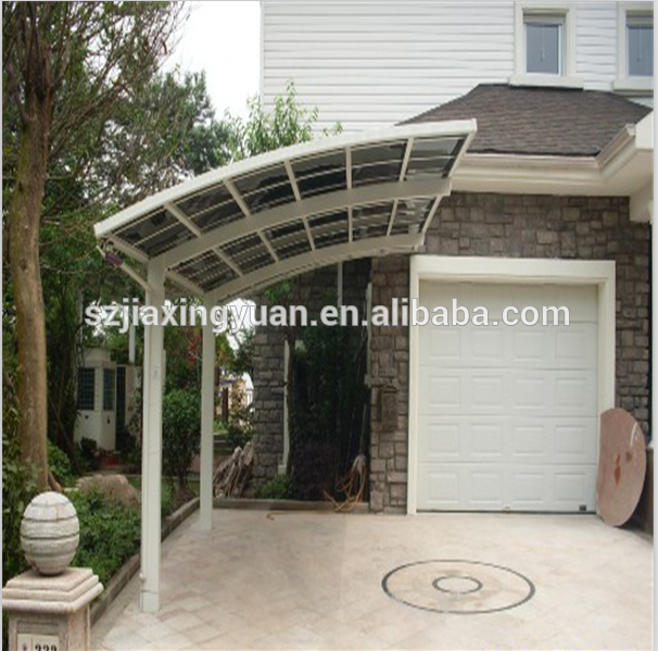 金属の庭のアーチ型の屋根付きカーポートを使用-車庫、天蓋、およびカーポート問屋・仕入れ・卸・卸売り