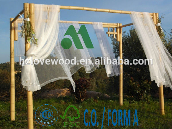 Bamboo Pergola for Wedding/Wedding Bamboo Arch/Bamboo Arbor/Bamboo Pergola for Wedding/Wedding Arch-アーチ、あずまや、パーゴラ、および橋問屋・仕入れ・卸・卸売り