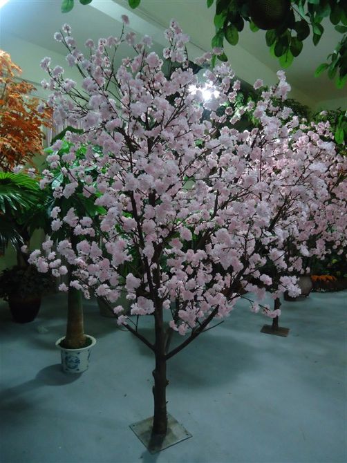 新しい人工的な桜の木2014年/桜の点灯ツリー/桜盆栽ツリー-人工樹木問屋・仕入れ・卸・卸売り