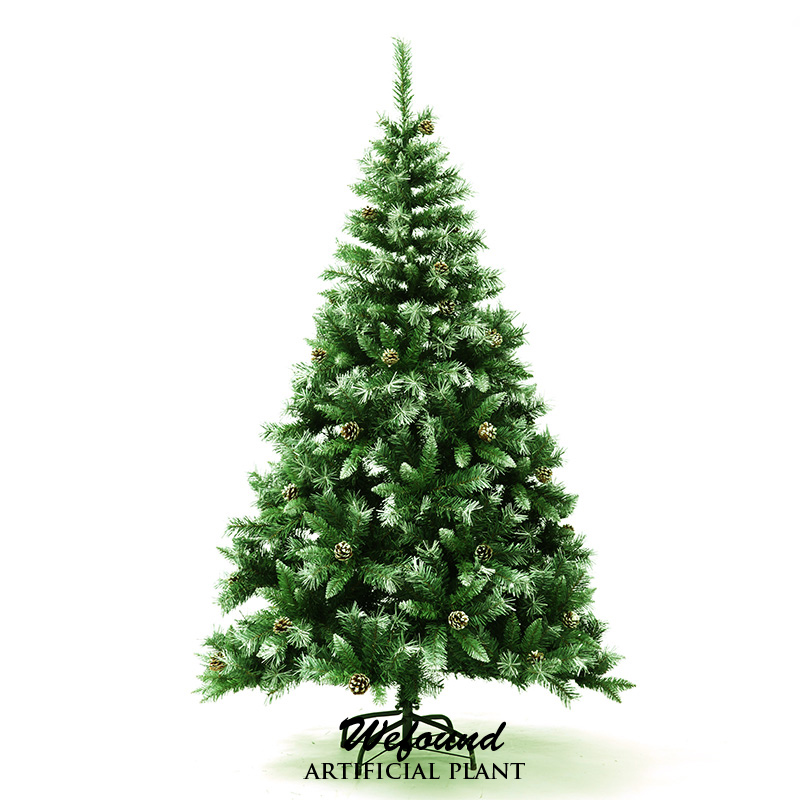pvcのシミュレーションの3メートル松クリスマスツリー雪の白クリスマスの飾り-人工樹木問屋・仕入れ・卸・卸売り