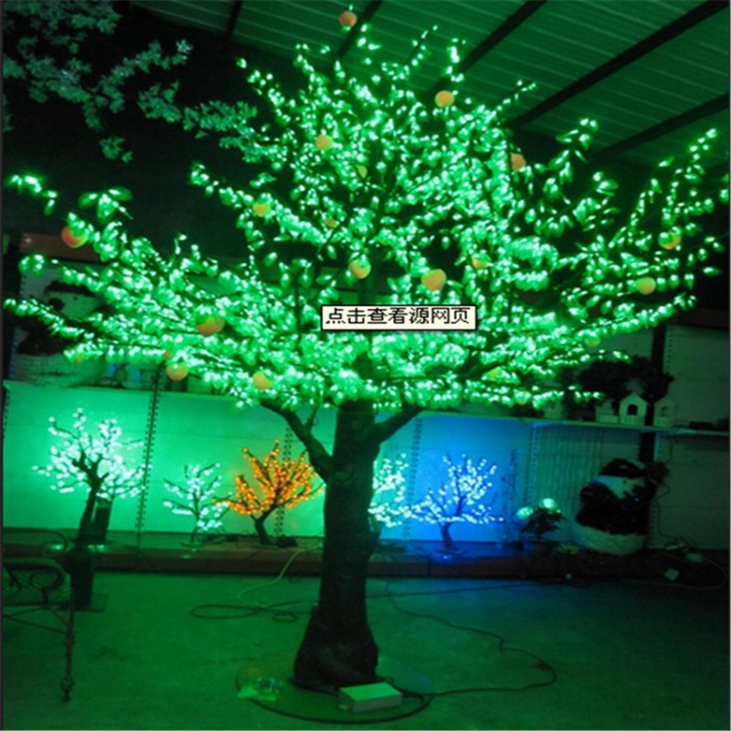 自然の結婚式の装飾白い人工led桜の木の光、 カエデの木の光を導いた、 ledツリーライト-人工樹木問屋・仕入れ・卸・卸売り