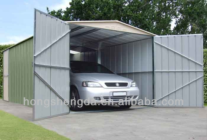 屋外駐車ガレージプレハブ/販売のための金属小屋-車庫、天蓋、およびカーポート問屋・仕入れ・卸・卸売り
