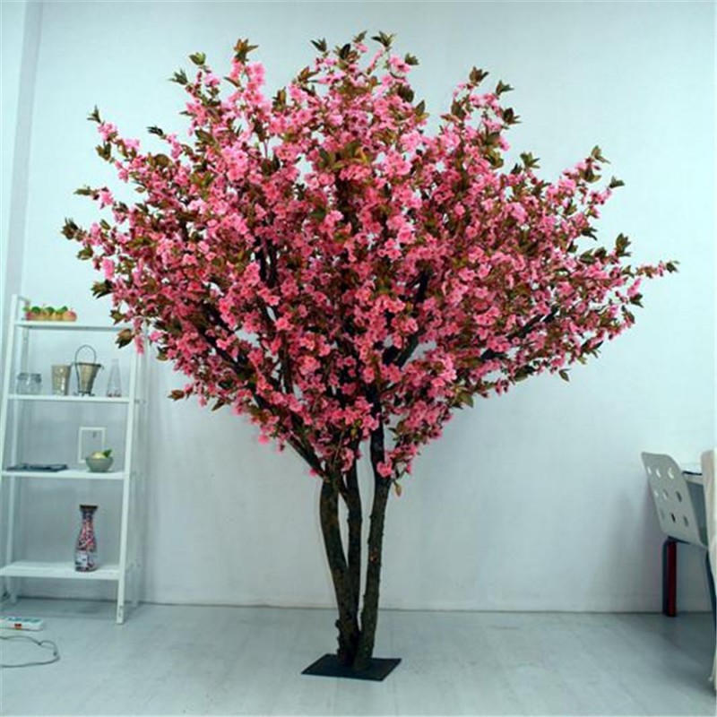 カスタムメイド偽桜桜の木々、 装飾的な人工的な結婚式のための木製の木-人工樹木問屋・仕入れ・卸・卸売り