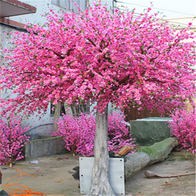 人工桜の日本編んだ一房の髪木製の庭の装飾の結婚式の装飾-人工樹木問屋・仕入れ・卸・卸売り