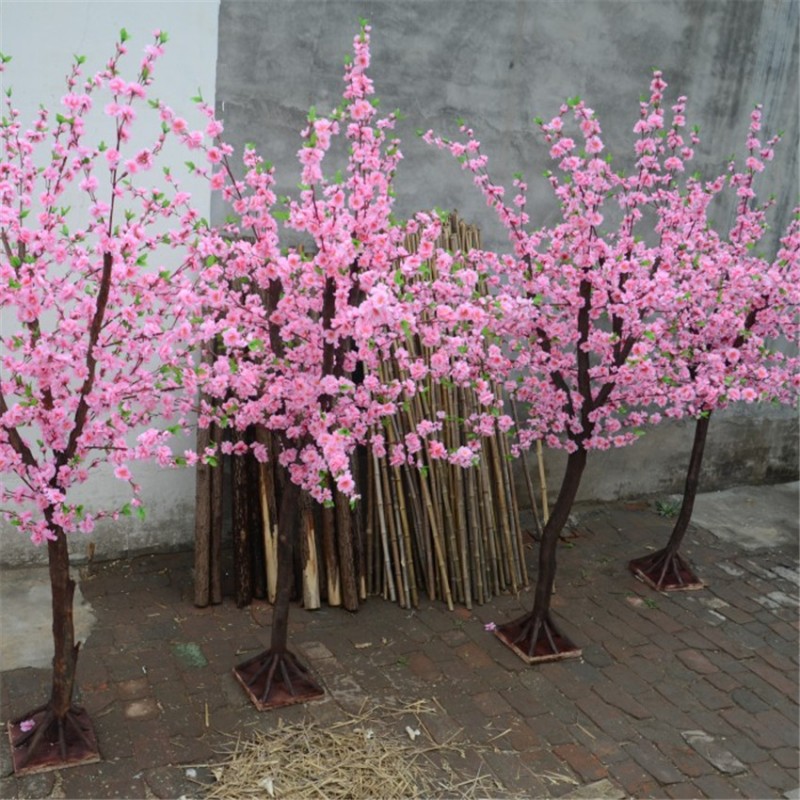ツリーの結婚式ピンクの桜の花の人工的な木の家の装飾花のツリー-人工樹木問屋・仕入れ・卸・卸売り