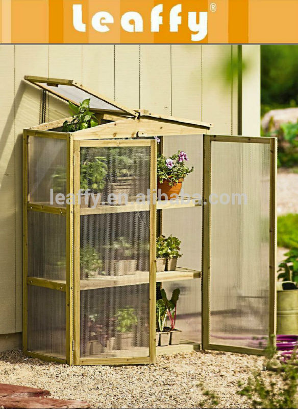 Leaffy- 木製ガーデンgrowhousegh-410g-温室問屋・仕入れ・卸・卸売り