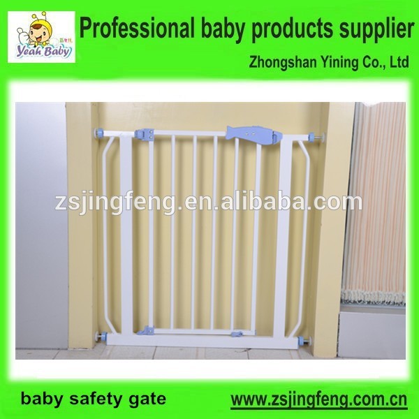 ベストセラーの赤ちゃん2015安全製品安全ゲート金属製のドアガードchlidベビーゲートの自動クローズ-フェンス、トレリス、ゲート問屋・仕入れ・卸・卸売り
