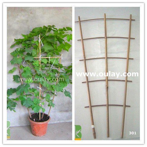 竹ポットブドウトレリス用支持植物-フェンス、トレリス、ゲート問屋・仕入れ・卸・卸売り