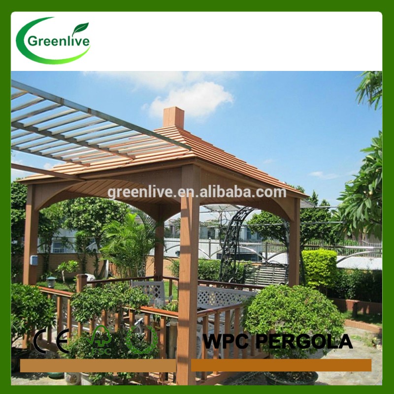 木材プラスチック複合ガーデンガゼボ-アーチ、あずまや、パーゴラ、および橋問屋・仕入れ・卸・卸売り