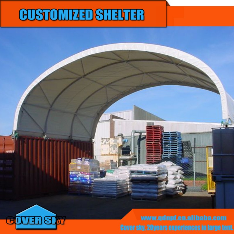 大ドームテント無料コンテナ取付け構造シェルター-車庫、天蓋、およびカーポート問屋・仕入れ・卸・卸売り