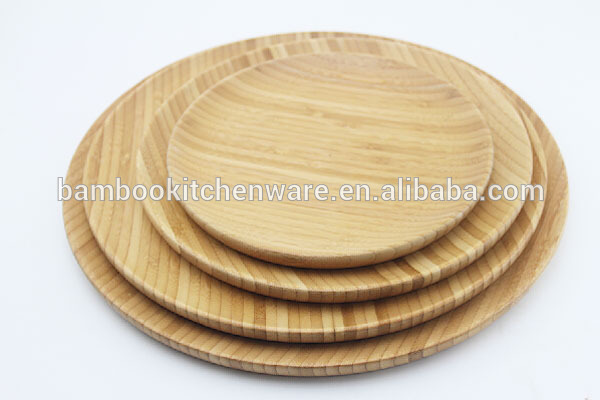 環境に優しい竹ディナー皿/プレート-皿類問屋・仕入れ・卸・卸売り
