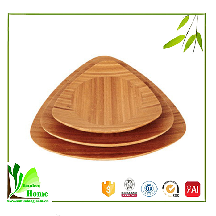 モダンデザイン環境に優しい竹ディナープレート-皿類問屋・仕入れ・卸・卸売り