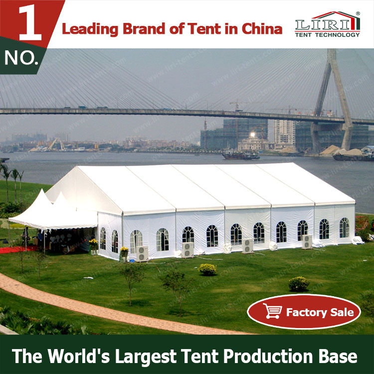 500人屋外イベントテント10*25メートル用ロマンチックな結婚式-車庫、天蓋、およびカーポート問屋・仕入れ・卸・卸売り