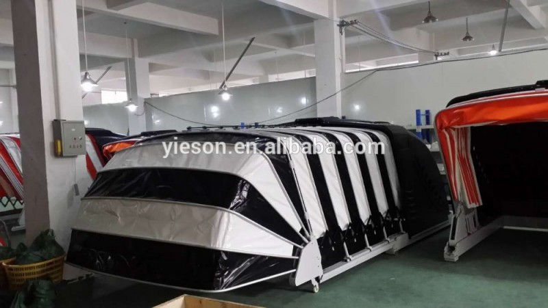 Yiesonメイド自動ソーラーパワーリトラクタブル屋外駐車キャノピー-車庫、天蓋、およびカーポート問屋・仕入れ・卸・卸売り