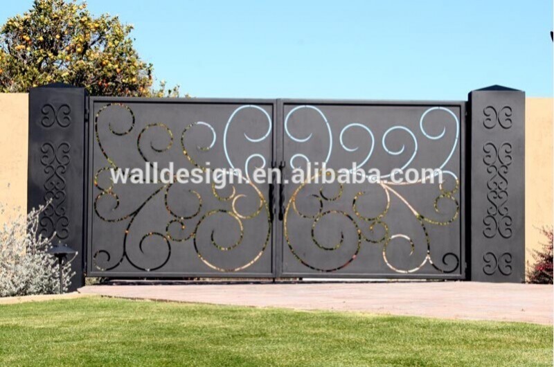 Al kharj現代金属スクリーンに使用ガーデンゲート装飾-フェンス、トレリス、ゲート問屋・仕入れ・卸・卸売り