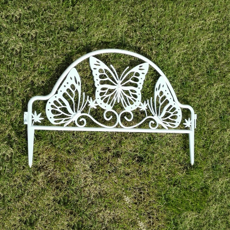 装飾的な蝶の形のプラスチックの芝生の縁取り-フェンス、トレリス、ゲート問屋・仕入れ・卸・卸売り