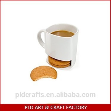 カスタムロゴの印刷マグカップセラミッククッキー/クッキーマグ磁器/磁器のコーヒーカップ-マグカップ問屋・仕入れ・卸・卸売り