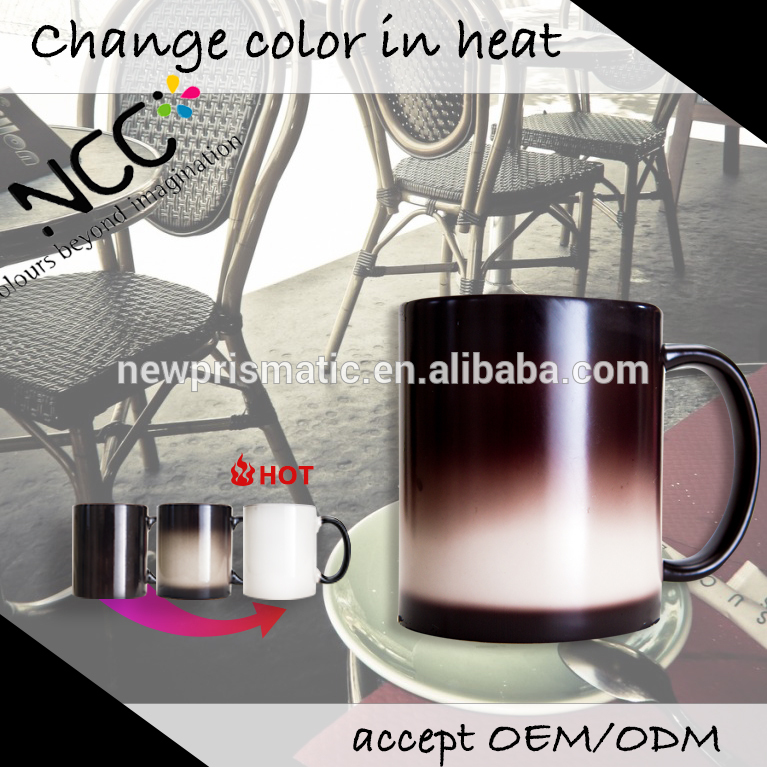 お湯に色変更可能なマグ、 色の変化のセラミックデザインマグ、 色が変わる温水マグ-マグカップ問屋・仕入れ・卸・卸売り