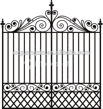 鉄ゲート装飾錬鉄製のゲートイタリアスタイル錬鉄製のゲート-フェンス、トレリス、ゲート問屋・仕入れ・卸・卸売り