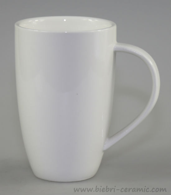 真っ白な18オンス3オンスの細かいカスタム設計のセラミックマグカップ磁器プロモーション会社のロゴ付き-マグカップ問屋・仕入れ・卸・卸売り