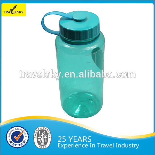 Travelskyプラスチック旅行ボトルファッション1リットルスポーツ飲料ボトル-水筒問屋・仕入れ・卸・卸売り