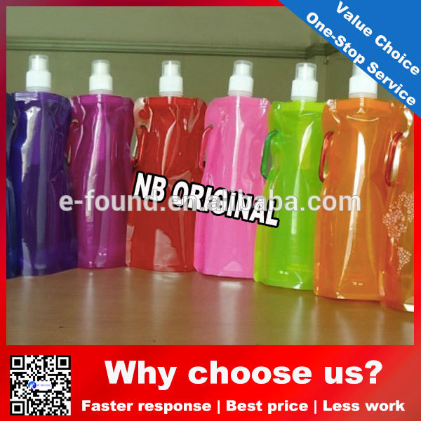 折り畳み式の水のボトル/プラスチック製の水ボトル/折りたたみ飲料ボトル-水筒問屋・仕入れ・卸・卸売り
