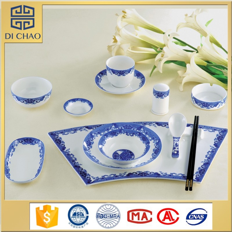 中国青と白の磁器スタイルオーバルプレート皿アフタヌーンティーステーキセラミック食器プレートレストランキッチン用品-問屋・仕入れ・卸・卸売り