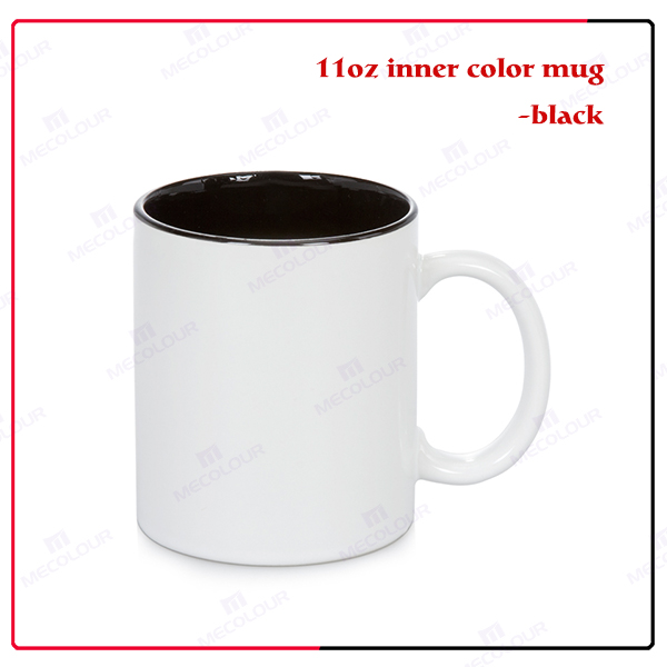 パーソナライズmecolour11オンスカスタム印刷された黒い内側の色の昇華セラミックマグ-マグカップ問屋・仕入れ・卸・卸売り