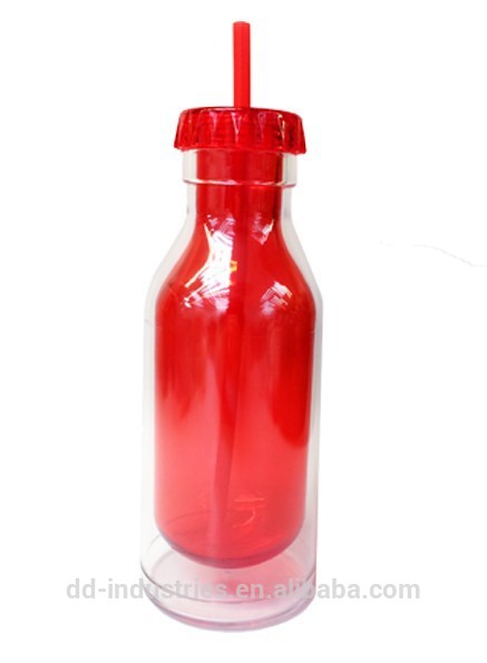 プラスチック製のダブルウォール520mlソーダボトル-水筒問屋・仕入れ・卸・卸売り