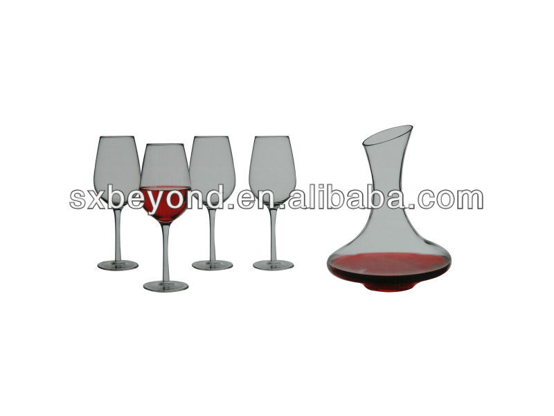 ガラスデカンタ+4ワイングラス-その他ドリンク関連製品問屋・仕入れ・卸・卸売り