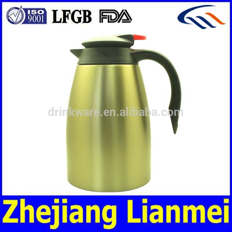 浙江lianmei二重壁断熱コーヒーポットのキッチン用品、 ステンレスポット、 ホットポット-コーヒーセット、ティーセット問屋・仕入れ・卸・卸売り