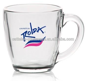 ガラス製品工場高品質ラテガラスコーヒーマグ、12オンス、良い用ガラスビールマグプロモーション。-コーヒーセット、ティーセット問屋・仕入れ・卸・卸売り