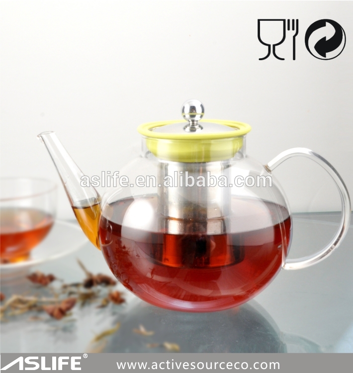 高品質のお茶ポット、 新しいデザインパイレックスガラス急須-コーヒーセット、ティーセット問屋・仕入れ・卸・卸売り