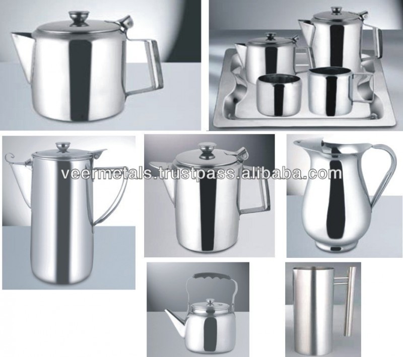 ステンレス鋼の茶鍋・コーヒーポット-コーヒーセット、ティーセット問屋・仕入れ・卸・卸売り