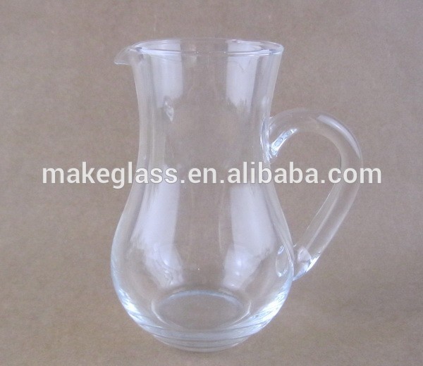 手作りガラスのピッチャー飲料用ガラスの水差し550ＭＬワインとミルクティー-ポット、やかん問屋・仕入れ・卸・卸売り