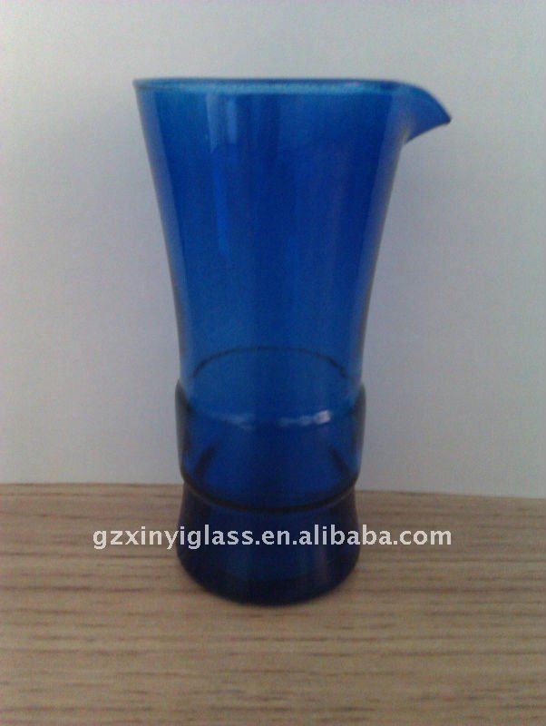 150ml色のガラスCarafeか青いガラスシェーカー-ポット、やかん問屋・仕入れ・卸・卸売り