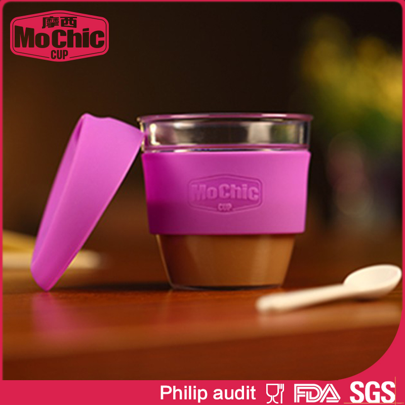 Mochic 8オンストップ販売ユニークなプラスチックtritanコーヒーマグ/コーヒーマグふた付き/耐熱tritanコーヒーマグカップ-コーヒーセット、ティーセット問屋・仕入れ・卸・卸売り