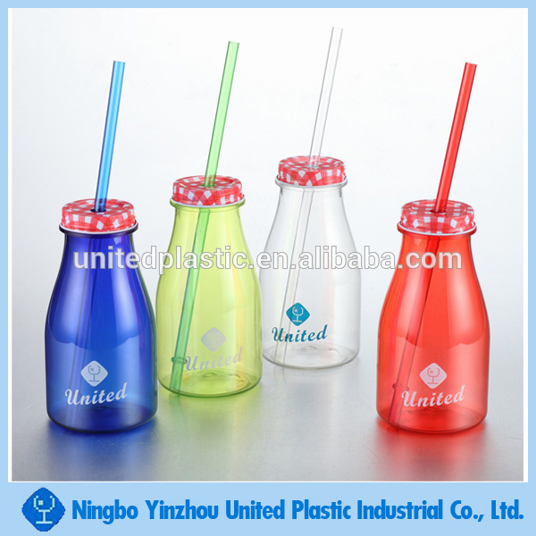 新製品10ozプラスチックミルクボトルbpaフリー錫キャップ付-コーヒーセット、ティーセット問屋・仕入れ・卸・卸売り