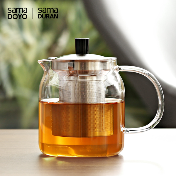 ガラス茶ポットsamadoyo/ティーポットステンレス鋼注入器と-コーヒーセット、ティーセット問屋・仕入れ・卸・卸売り