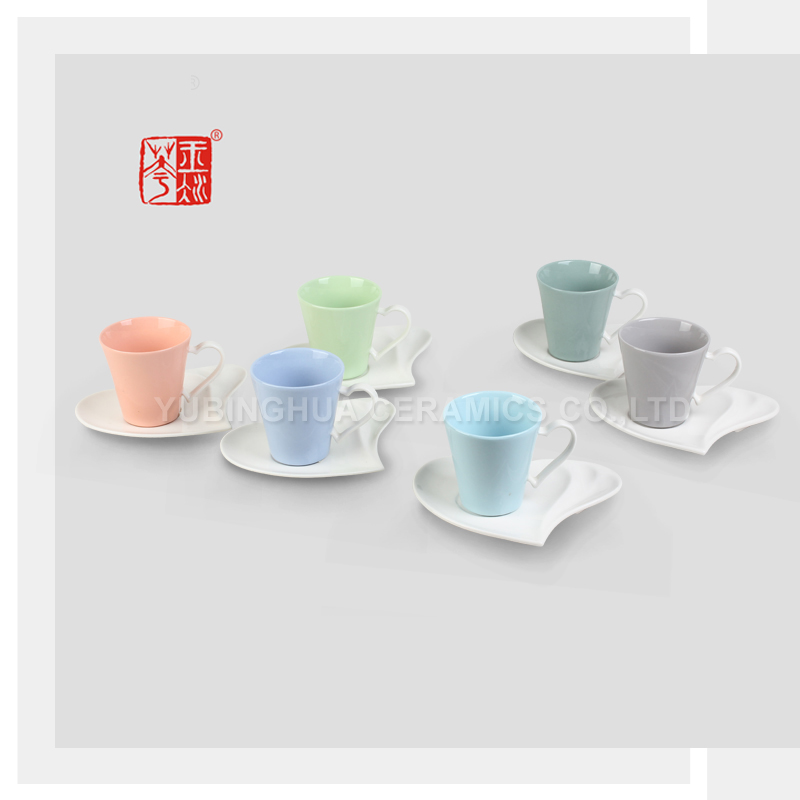 カプチーノ エスプレッソ磁器コーヒー カップ と ソーサー-コーヒーセット、ティーセット問屋・仕入れ・卸・卸売り